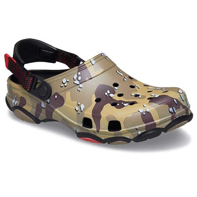Crocs Classic All Terrain Desert Camo Clog Black/Brown UK 10-11 EUR 45-46 US M11 (207305-088)